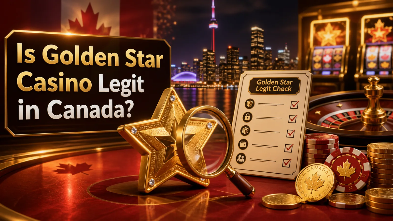 Is Golden Star Casino Legit in Canada? content banner