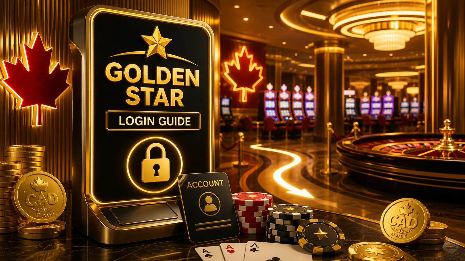 Golden Star Casino Login Canada content banner